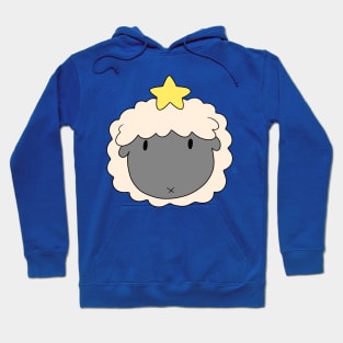 Star Sheep Face Hoodie